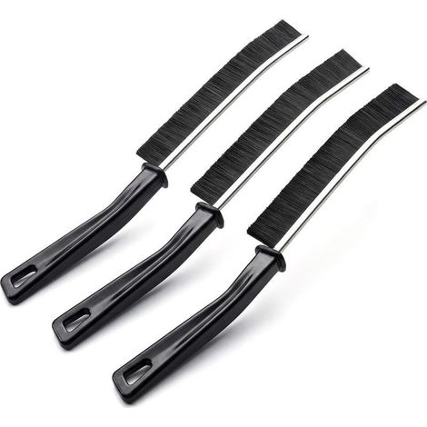 Lot de3 Brosse à Joints à Poils Durs pour Nettoyer Les Coins et Fentes, Brosse Nettoyage Idéale pour Carrelage, Salle de Bain, Cuisine et Douche (1/5)