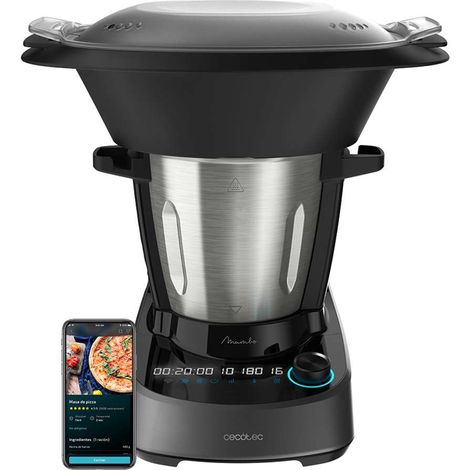 Robot de cuisine - CECOTEC - Mambo 11090 - 1600 W - 3,3 L - 37 fonctions - Gris (1/5)