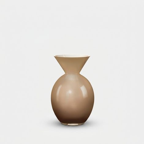 Vase décoratif en verre Made in Italy Pallottino 20 - Fumé multicolore (1/2)