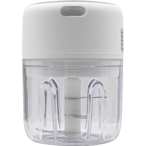 Electric Mincer 250ml Mini Portable Cordless Meat Grinder with USB Charging for Vegetables, Nuts, Fruits, Meat