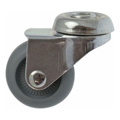 Roulette industrielle Pivotante Guitel Hervieu, Acier galvanisé, Ø 42mm, 25kg ( Prix pour 1 )