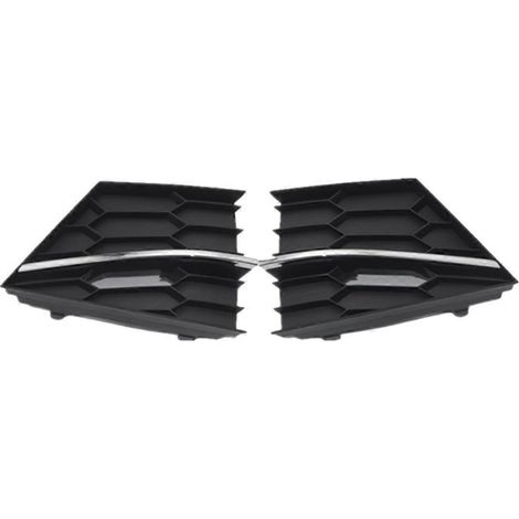 Grille de ventilation inférieure de pare-chocs avant de voiture, cache de ventilation pour noir (1/5)