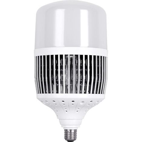 LED E27/E40 10-200W Blanc 6500K, 270 Angle, Économie D'énergie Non Dimmable, Vis E27/E40, Pas De Scintillement, 85-265V, éclairage E27 Led (E27,50W) (1/4)