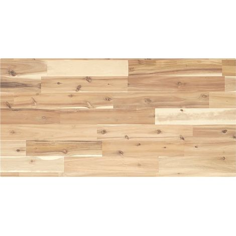 Waschtischplatte Unbehandelt 100x40x2 cm Massivholz Akazie