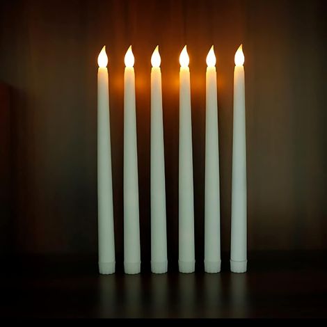 Flammenlose LED-Kerzen, elektrische Kerze, Lampenkerzen für Mariä Himmelfahrt/Geburtstag/Weihnachten/Allerheiligen/Candlelight Dinner-INHHUB