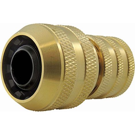 Raccords laiton d'arrosage : Connecteur rapide 3 billes pour tuyau de 12 a 15 mm - jardiboutique