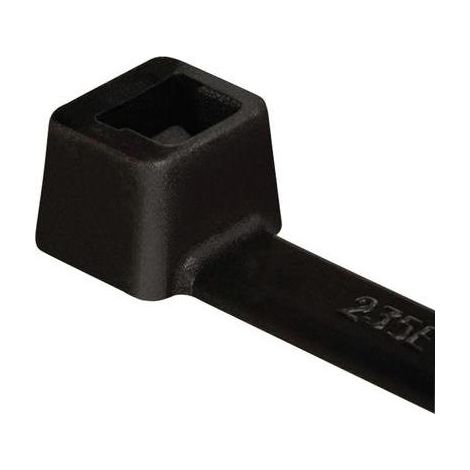 HellermannTyton T150M-W-BK-Q1 brida de sujeción negra 530 mm