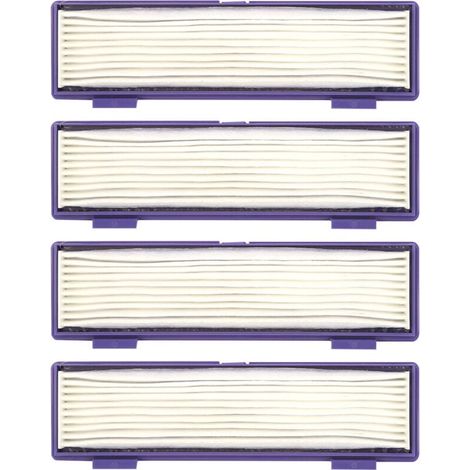 4 Pièces Aspirateur Filtre Pratique Aspirateur Pièce de Rechange Adapté pour Neato 70E 75 80 85 D75 D80 D85 D3 D5 D7 (1/4)