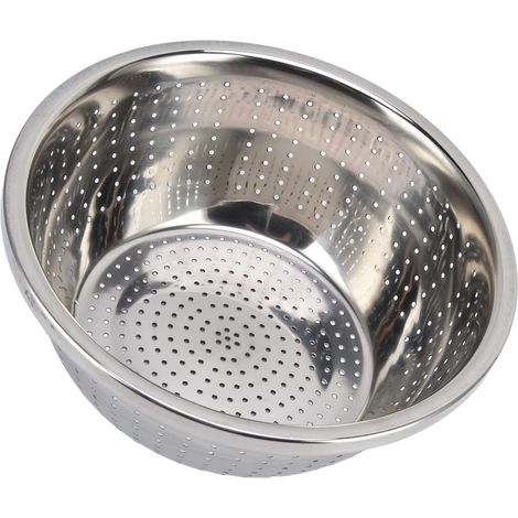 Panier à légumes multifonctionnel antirouille en acier inoxydable, 26 cm, couleur argent. (1/5)