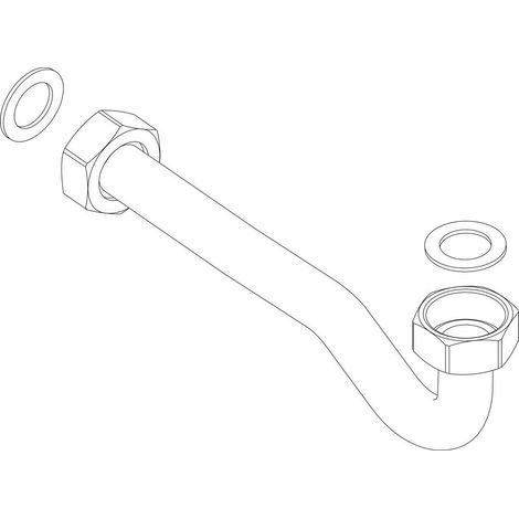 Ersatzteil 8738804976 Flexrohr DN25 CLA-1 everp von BOSCH - 8738804976 (1/2)