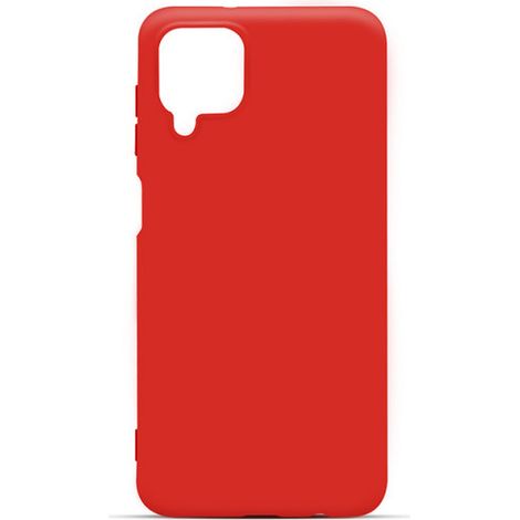 Coque souple  pour Samsung A12 - rouge (1/2)