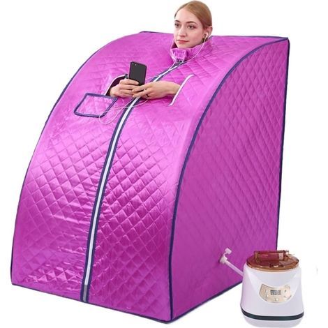 Kit de sauna portatif Salle de sauna d'intérieur appropriée infrarouge portative portative à distance d'une personne for la famille Tente de sauna personnelle pour spa à domicile ( Color : C , Size :
