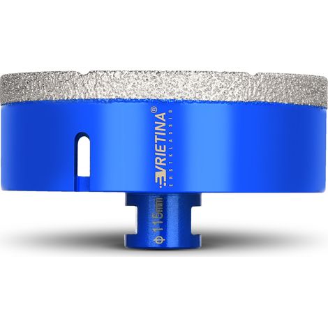 Foret diamanté pour carrelage M14 - 1155 mm - Foret diamanté pour verre et carrelage humide / sec - Couronne de forage pour meuleuse d'angle - Scie cloche diamant - Pour carrelage, marbre, granit, (1/5)