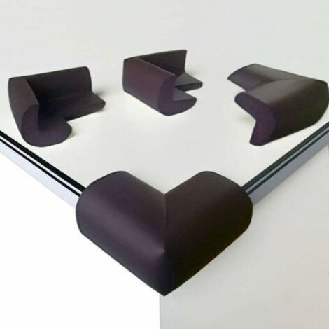 [Lot de 8]Protection Coin de Table,Mousse Souple Protection Angle Sécurité Bébé Angle Droit Anti-Chocs Protege de Coins pour Tables et Tout Meubles Pointus(Pas d'Odeur) (1/4)