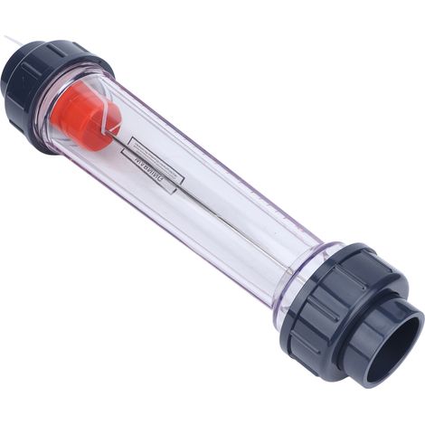 Débitmètre à tube plastique pour liquides, haute précision, résistant aux acides et aux bases, pour l'industrie légère. (1/5)