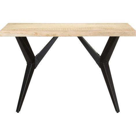 Maison Exclusive - Esstisch 120x60x76 cm Massivholz Mango