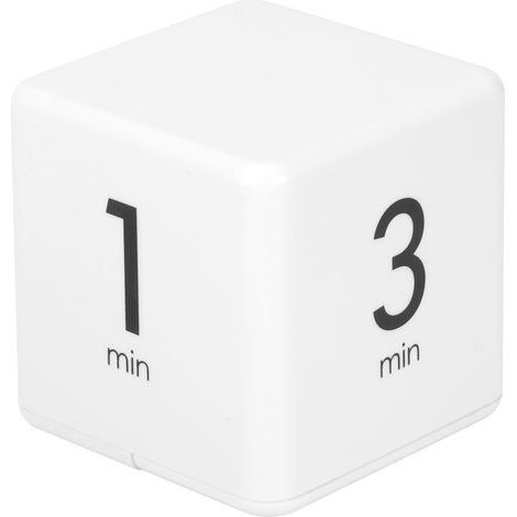 Digitaler Würfeltimer mit Schwerkraftsensor und Display für Zuhause, Küche, Schule und Büro (1-3-5-10 Minuten) (1/5)