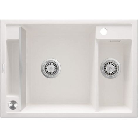 Fregadero magnético de granito, 1,5 senos, ZRM A503 5908212094952