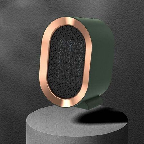 Radiateur de base 1200 W, petit radiateur mobile en céramique à économie d'énergie pour salle de bain et bouffée portable avec