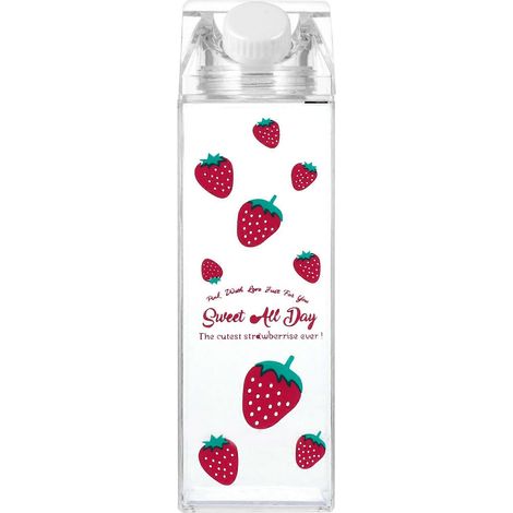 Bouteille de lait imprimée de 500 ml, récipient de conservation pratique. (1/5)