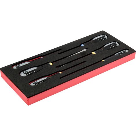 Bahco Fit&Go 1/3 Einlage, Schlitz- und Pozidriv-Schraubendreher - 6-tlg. (1/5)