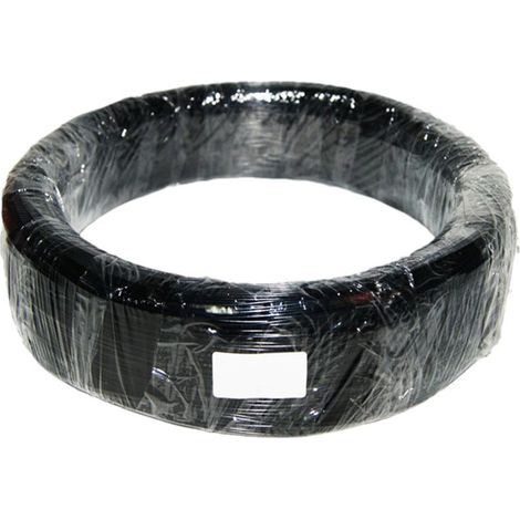 Fil de bonsaï, 2,5 mm, noir, fil d'aluminium pour la mise en forme de bonsaïs de jardin, lot de 5 m. (1/5)