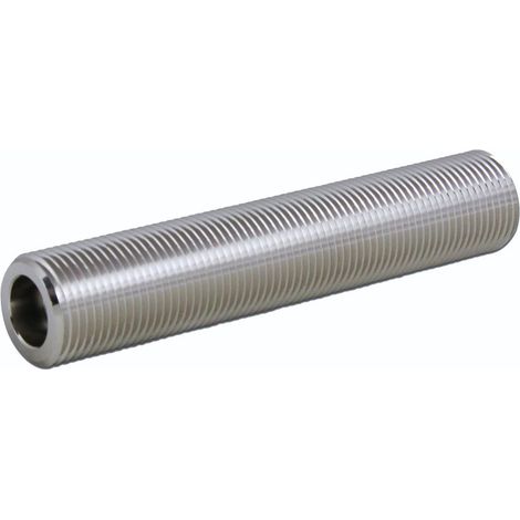 Durchgangsstutzen, Schankhahnstutzen für Zapfanlage, Bierzapfanlage 5/8" Gewinde, 110mm