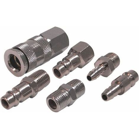 ATA1025 Set di accessori per aria compressa da 6 pezzi (1/4)