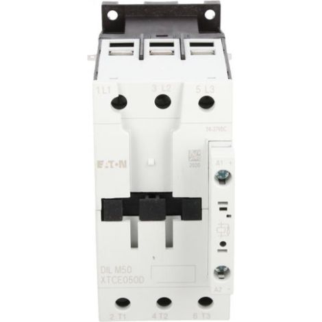 Contactor de potencia 50A 3P 24-27V CC 0Z 0R DILM50 (RDC24) 277844
