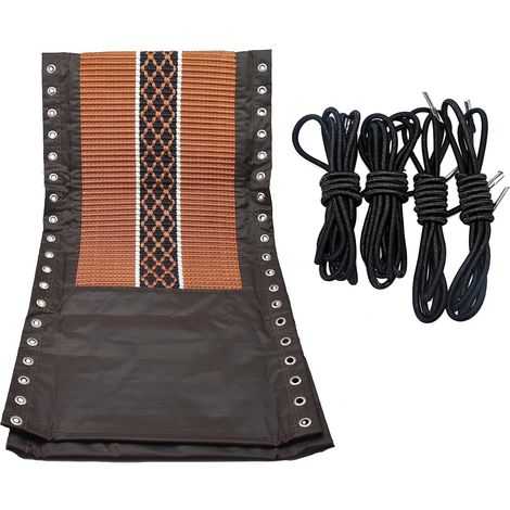 Ersatzbezug für Sonnenliegen mit 4 elastischen Seilen – Reparaturset für Sonnenliegen (160 x 43 cm)