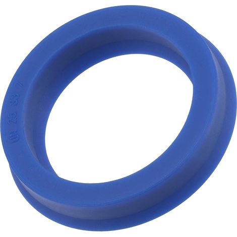 Radial Shaft Seal 25mm ID x 33mm External Diameter x 7mm Width PU Oil Seal Blue Pack of 2 (1/5)