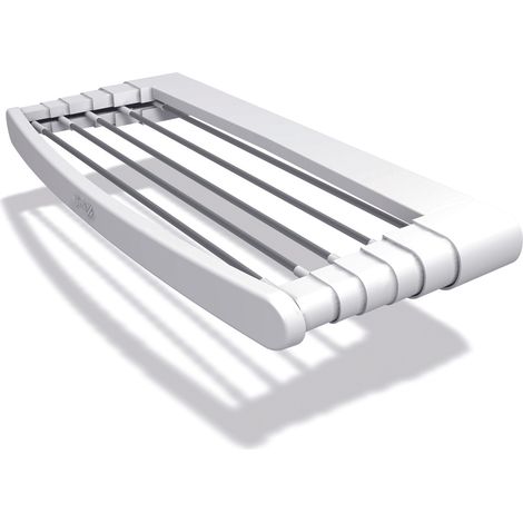 Gimi STENDIBIANCHERIA DA PARETE TELEPACK 70 cm. 70x38x6 h Stenditura mt. 5