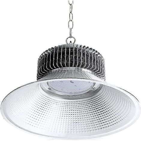 LED-Hallenleuchte aus rostfreiem Aluminium, hohe Helligkeit, Werkstattleuchte mit Tragekette für Lager