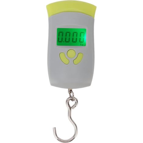 Balance à Bagages Portable, Balance à Bagages Suspendue Numérique, Balance électronique à Main De 50 Kg, Pesée Précise, Balance De Voyage pour la Pêche en Voyage (1/5)