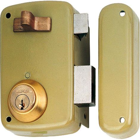 Serratura Lince 5056a-95056ahe70d Sovrapporre Acciaio Destra 70 mm (1/2)