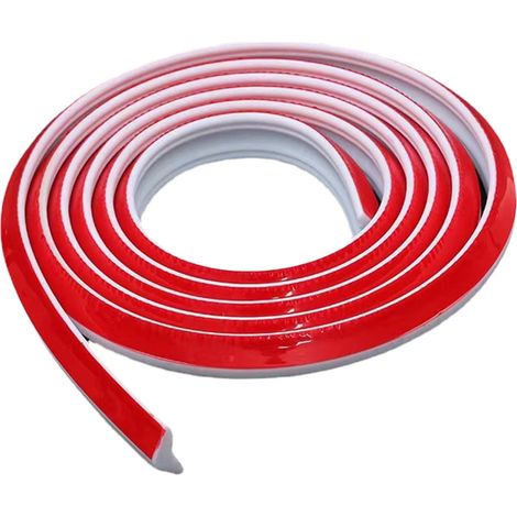 Ligne D'Angle Interne - Bande Autocollante Flexible En Tpe - Pour Joints De Sol Porte Fenêtre Plafond Plan De Travail - 1 M (1/5)