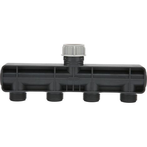 Robinet de jardin à 4 voies G3/4, filetage mâle femelle, séparateur d'eau polyvalent, vanne d'irrigation pour jardin, Patio, ferme