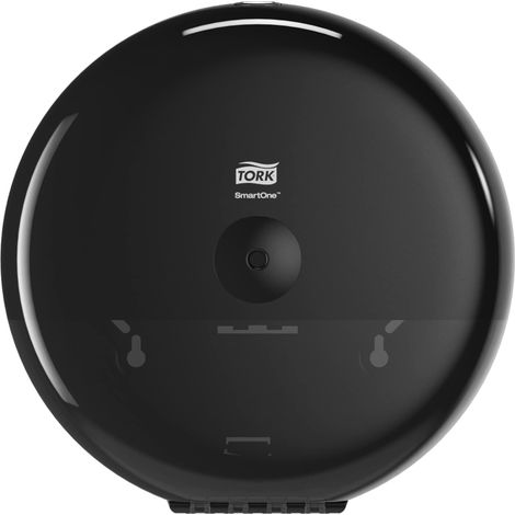 Distributore di carta igienica Tork SmartOne nero elegante (1/5)