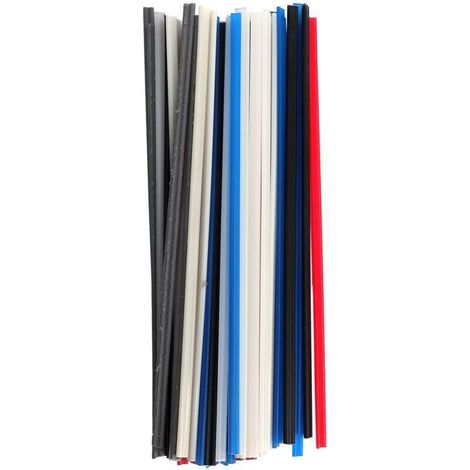 60 Tiges de Soudage Plastique PP PVC ABS pour Réparation Pare-Chocs Auto Carrosserie