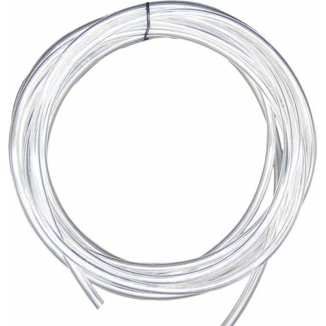 Tuyau PVC (3 M 6x4 mm), tuyau d'eau, tuyau d'air, tuyau de carburant, tuyau de carburant, tuyau d'huile (1/4)