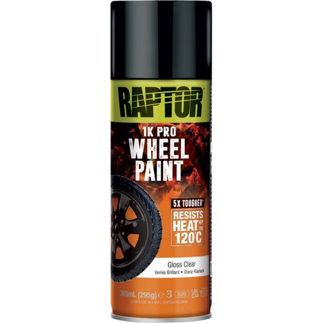 Peinture pour jantes Argenté 364ml Raptor