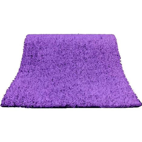 Césped Artificial ColorGrass 7mm Morado - Rollos Resistente a la Intemperie - fácil instalación Rollo: 2x4 metros - (1/4)