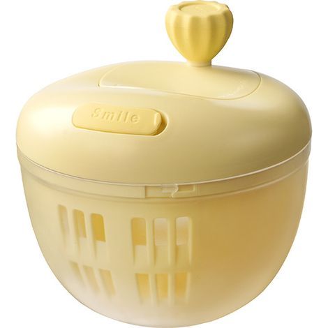 Essoreuse à salade, lave-fruits et légumes, bol de lavage pour salades de fruits et légumes avec passoire, idéal pour les feuilles de salade, la laitue, les fruits et les légumes. (1/5)