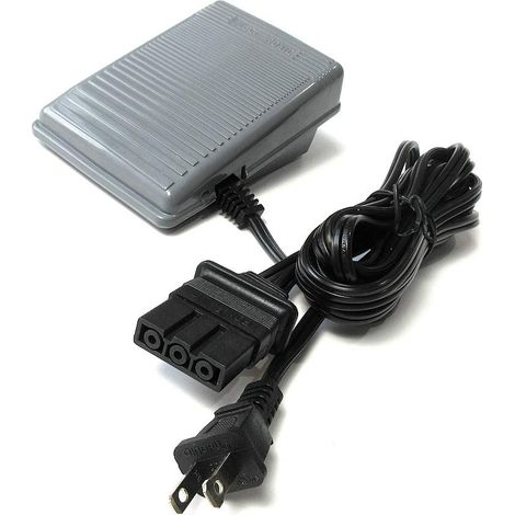 Pedale e cavo compatibili con Brother XL2600, XL2600I, XL2610, XL3022, XL3027, 3100