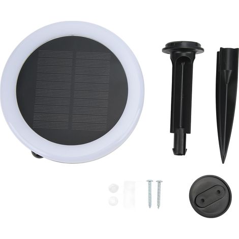Lampe Solaire Exterieur Jardin, Spot LED Etanche pour Allée Chemin Cour, Éclairage Paysage de Jardin (1/5)