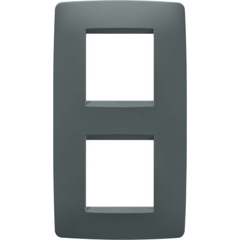 PLAQUE ONE 2+2P V SARCELLE GEWISS GW16124VZ