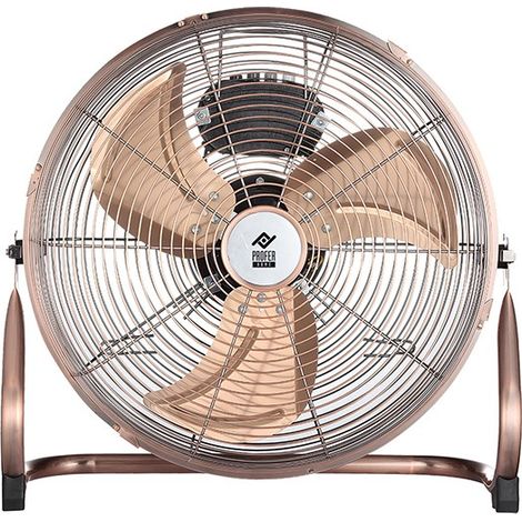 VENTILATORE DA TERRA INCLINABILE BRONZO 90W