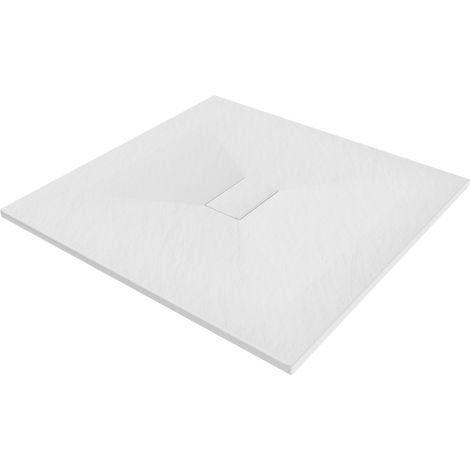 Mexen Hugo Quadratische Duschwanne SMC 100 x 100 cm, Weiß - 42101010 (1/5)