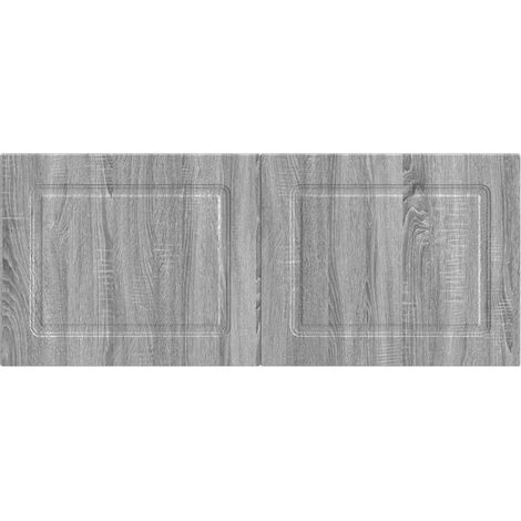 Maison Exclusive - Testiera da Muro UTRECHT Sonoma grigio Legno ingegnerizzato (1/5)