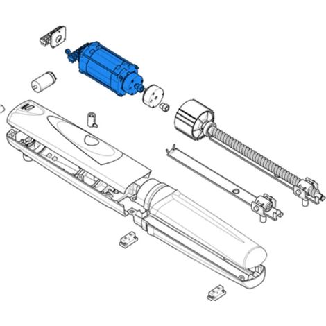 Motorgruppe mit Bremse Axo-Serie 230V CAME Ersatzteil 88001-0140 (1/3)